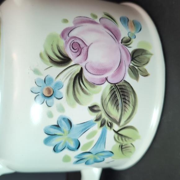 VTG,Royal Doulton Dubarry,Lambeth Stoneware White Floral Tea Pot. - Picture 6 of 12